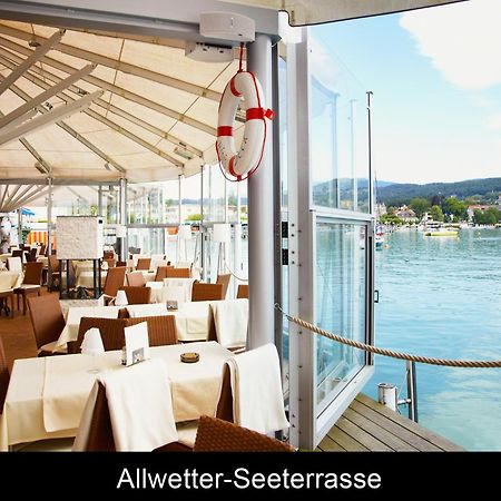 Hotel-Restaurant "Veldener Traumschiff" Direkt Am See In 2Min Im Zentrum Velden am Wörthersee Eksteriør bilde