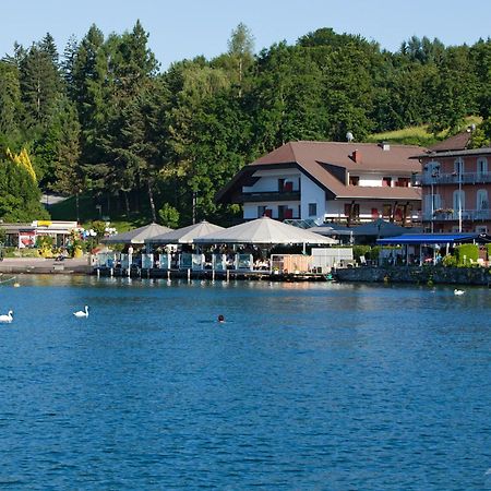 Hotel-Restaurant "Veldener Traumschiff" Direkt Am See In 2Min Im Zentrum Velden am Wörthersee Eksteriør bilde